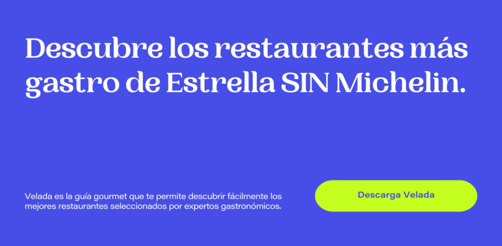 Descubre los restaurantes más gastro de Estrella SIN Michelín